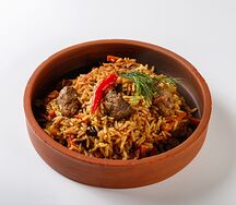 Плов с говядиной