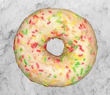 Ванильный пончик