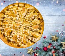 Мандариновая цаца пицца