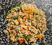 Тяхан с овощами