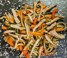 Удон с говядиной