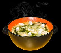 Мисо суп с рисом