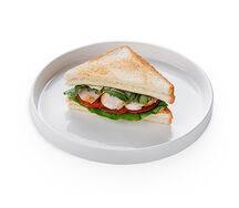 Сэндвич с куриным филе и соусом тартар