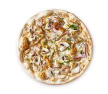 Пицца с курицей и грибами