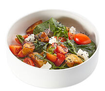 Салат с карамелизированными баклажанами