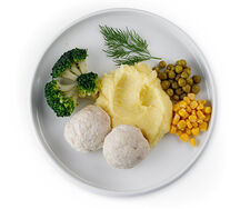 Котлетки из индейки на пару