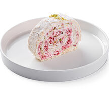 Меренговый рулет Малина-фисташка