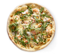 Пицца с морепродуктами