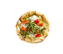 Мини-пицца с сырным бортикам