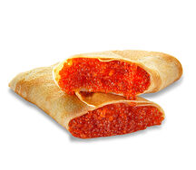 Блин с красной икрой