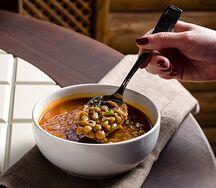 Чечевичный суп Постный