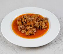 Поджарка из свинины