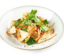 Лапша с морепродуктами