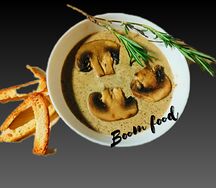 Крем-суп грибной