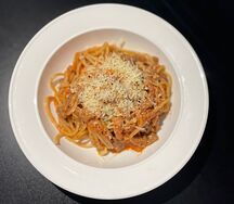 Спагетти с курицей