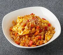 Рис с креветкой