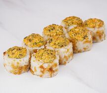 Запеченный под тающей шапочкой