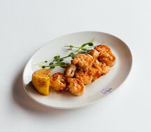 Креветки на гриле