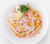 Салат Крабовый с кукурузой
