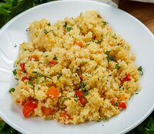 Кускус с овощами