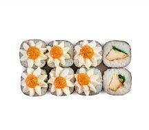 Запеченный с курицей