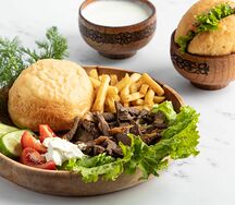 Бауырдақ на посуде из говядины