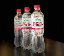 Вода Горная вершина с газом
