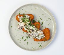 Драники с грибами