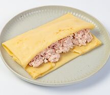 С ветчиной и сыром