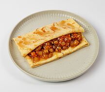 Блин яблоко-карамель