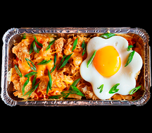 Роял фри с курицей, сыром и яйцом