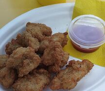 Острые куриные стрипсы