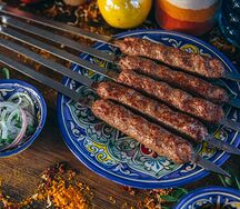 Люля-кебаб из баранины на компанию 