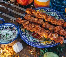 Шашлычок из курицы на компанию