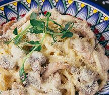 Лагман сливочный