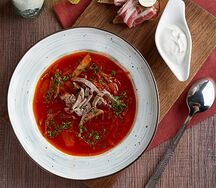 Борщ с говядиной