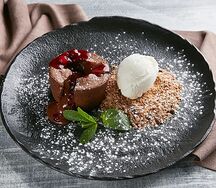 Шоколадный фондан