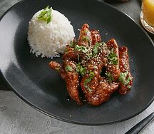 Свинина по-шанхайски с рисом