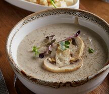 Крем-суп грибной