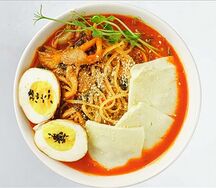 Корейский рамён с сыром