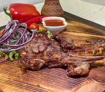 Шашлык из бараньей корейки