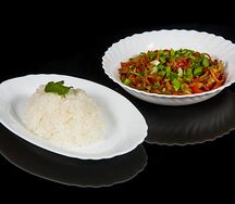 Вок с рисом