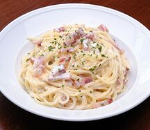 Паста с беконом