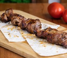 Шашлык из свиной мякоти