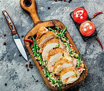 Запечённая куриная грудка