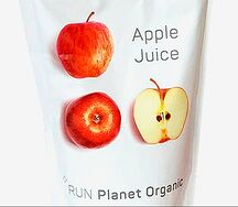 Run Planet Organic Apple Juice
