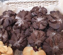 Печенье Шоколадное с морской солью к кофе