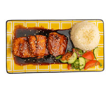 Семга в кисло-сладком соусе