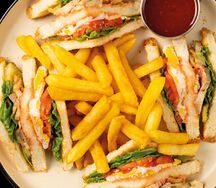 Клаб сэндвич с курицей