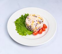 Салат с фасолью